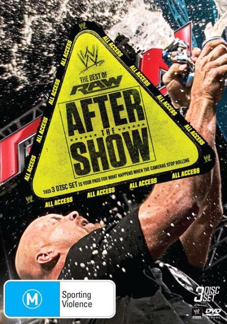 WWE Best Of RAW After The Show DVD 2014 R4 Wrestling All Access Set 3 3 Disc DVD