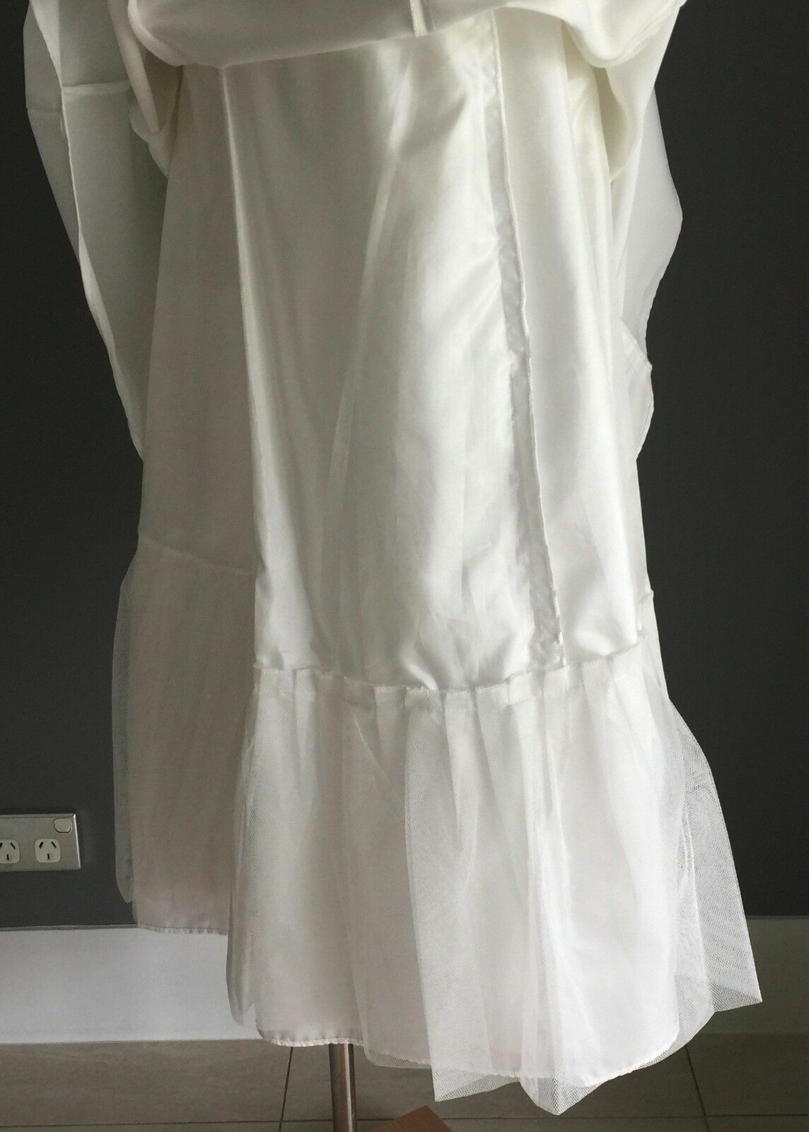 New OUR SMALL WORLD Communion Dress Flower Girl Ivory Formal Girls Size 10