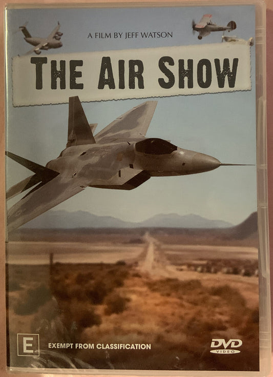 THE AIR SHOW Edwards Air Force Base DVD 2010 Film by Jeff Watson Channel 7 NEW