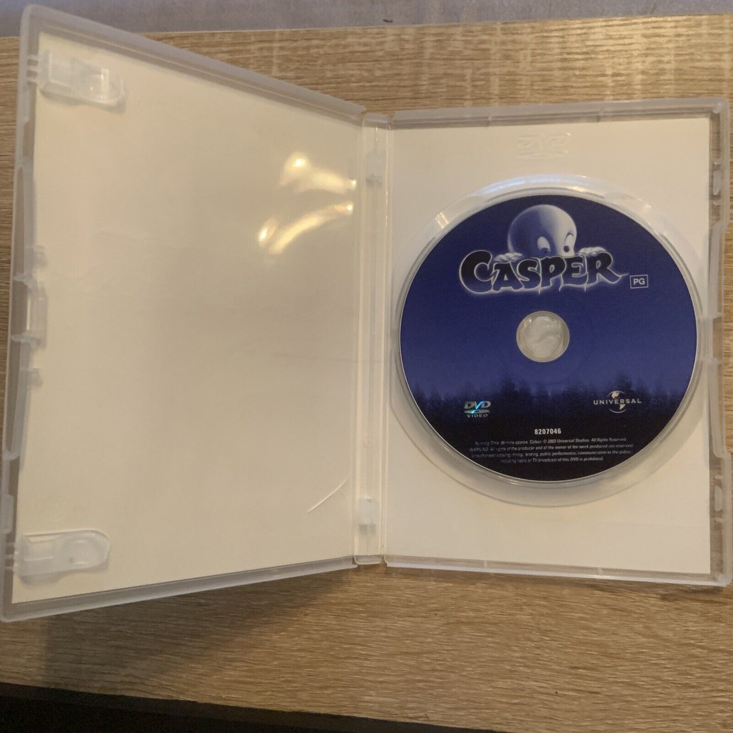 DVD CASPER Animated Friendly Ghost Family Movie Ghostly Fun Features NEW