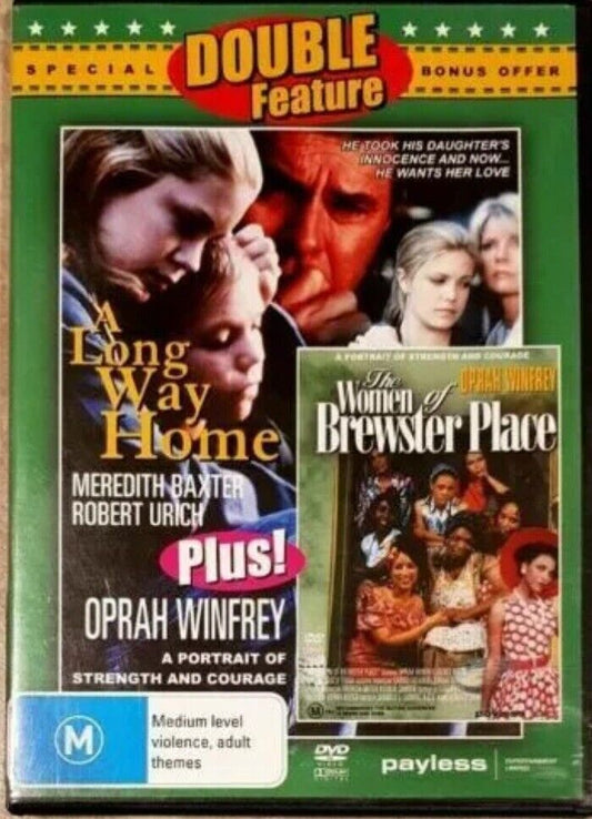 DVD A LONG WAY H0ME + THE WOMEN OF BREWSTER PLACE Double Feature Sealed NEW