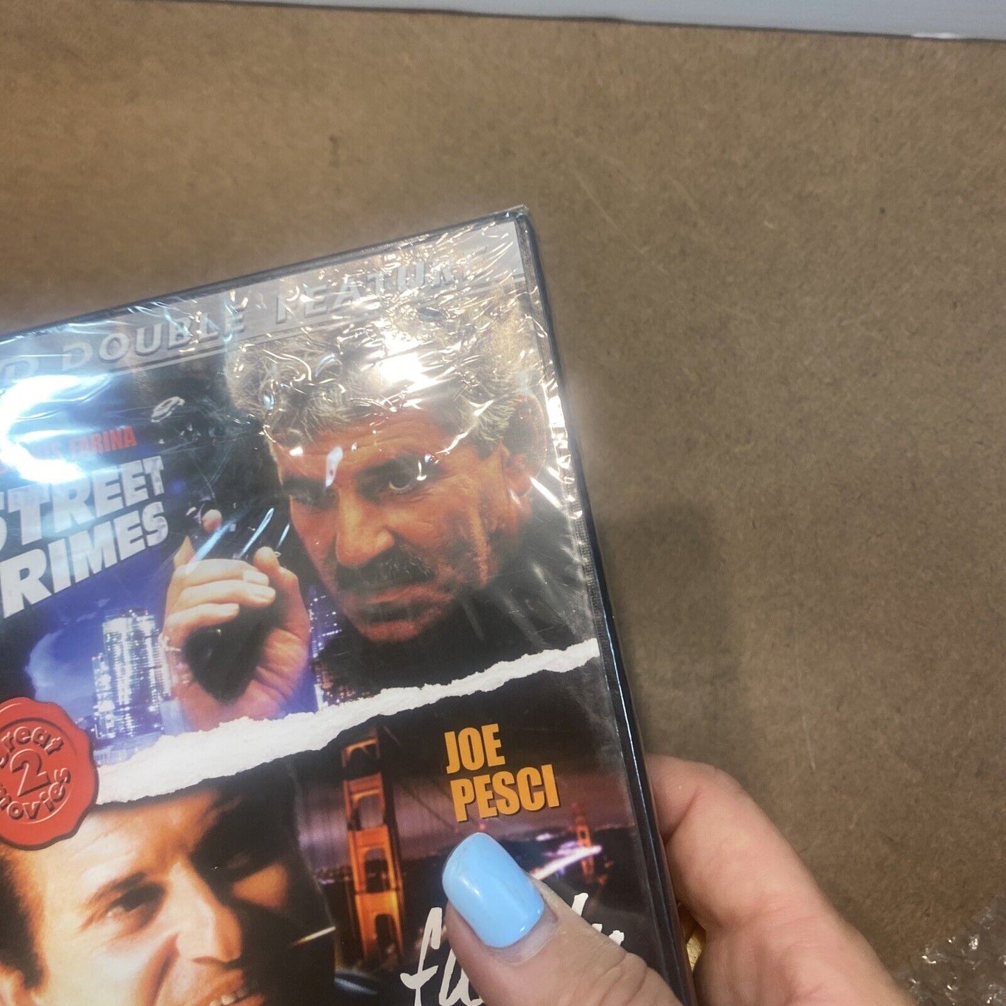 DVD FAMILY ENFORCER + STREET CRIMES Double The Death Collector 1992 Sealed NEW