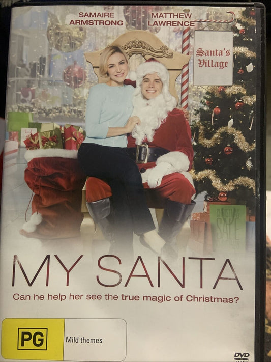 My Santa DVD 2013 Samarie Armstrong Matthew Lawrence Xmas Christmas Movie