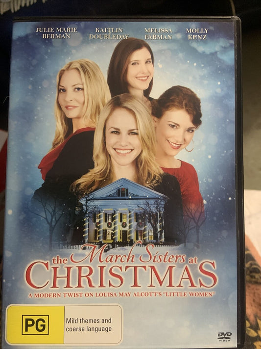 DVD The March Sisters At Christmas Julie Marie Berman Twist On Little Women