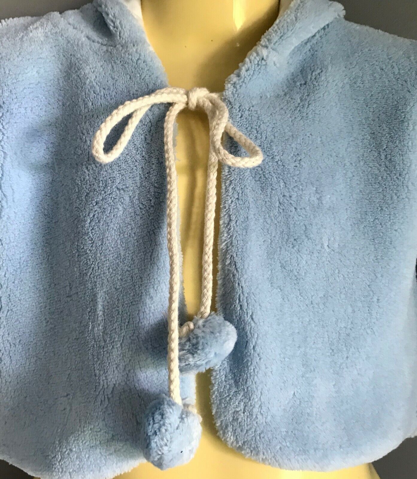 Baby COTTON CANDY Hoodie Jacket Blue Polar Fleece Size 0 6 Months NEW