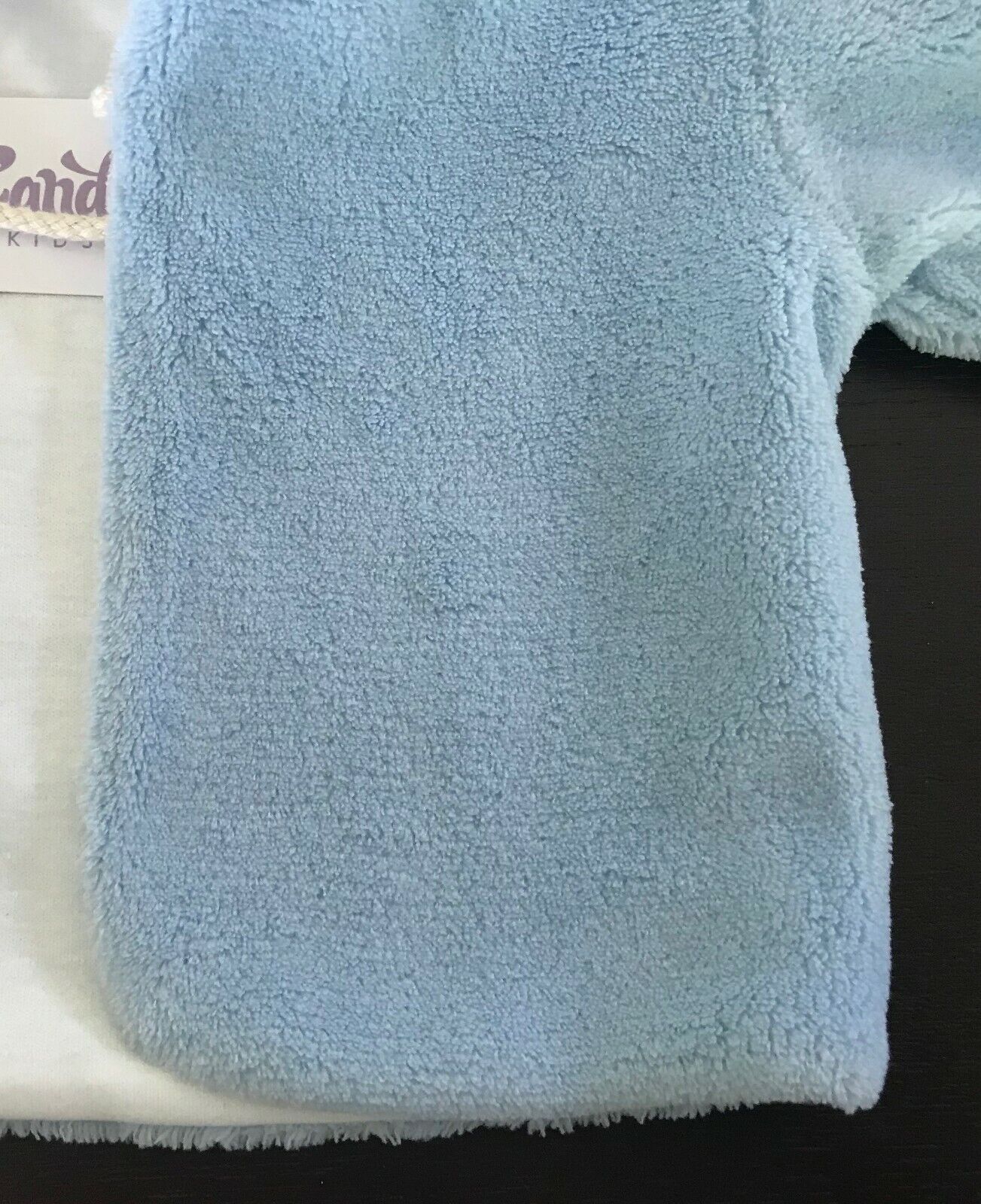 Baby COTTON CANDY Hoodie Jacket Blue Polar Fleece Size 0 6 Months NEW