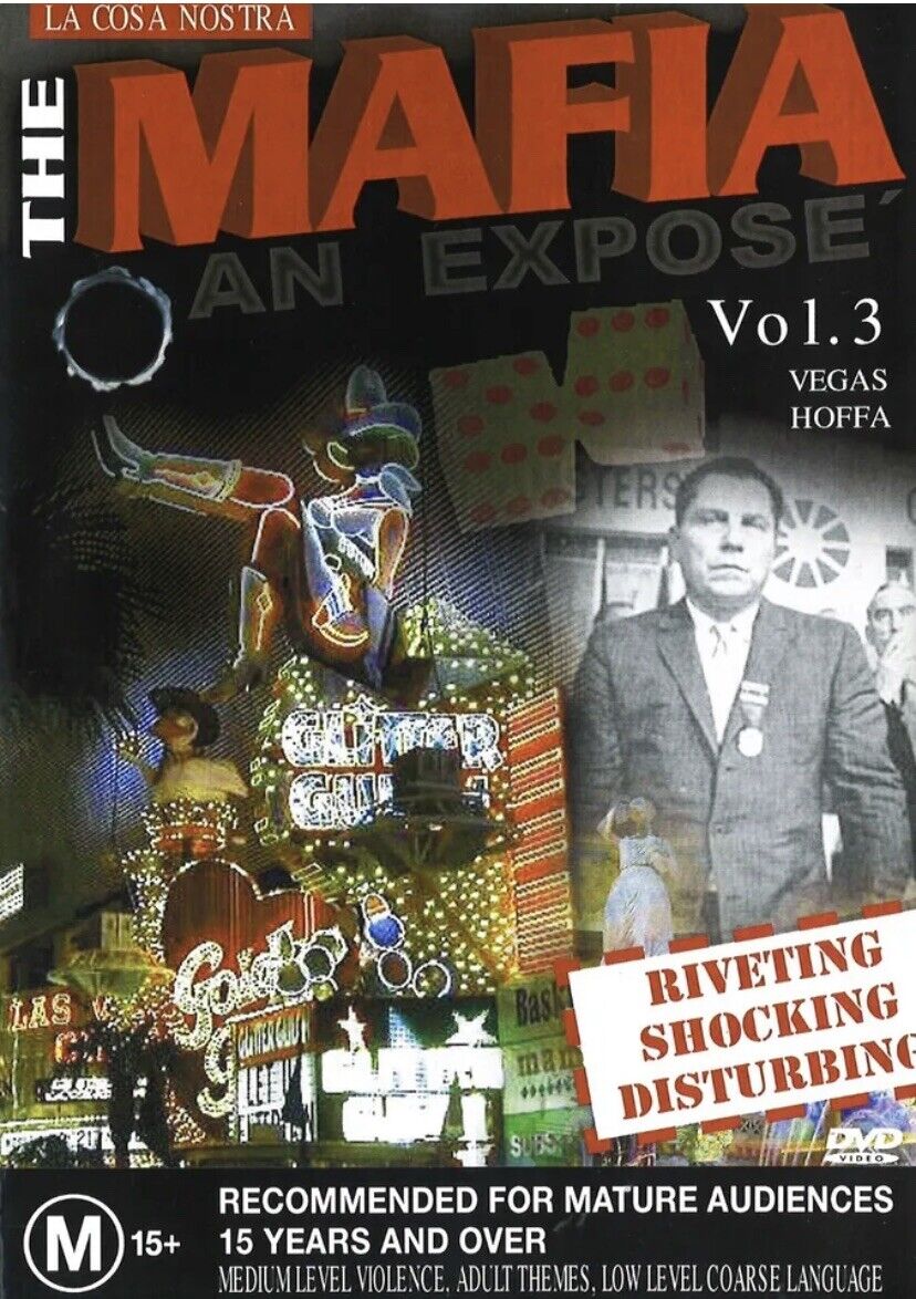 DVD THE MAFIA AN EXPOSE VOL.3 VEGAS HOFFA La Cosa Nostra Mobsters Crime R4