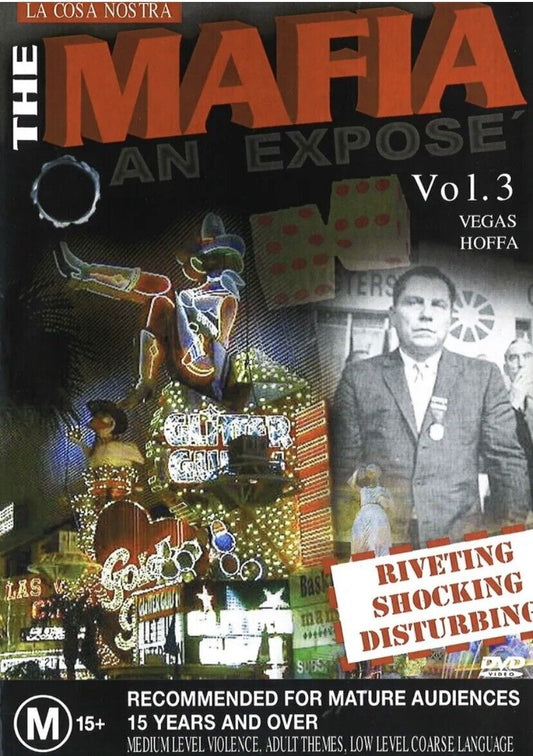 DVD THE MAFIA AN EXPOSE VOL.3 VEGAS HOFFA La Cosa Nostra Mobsters Crime R4
