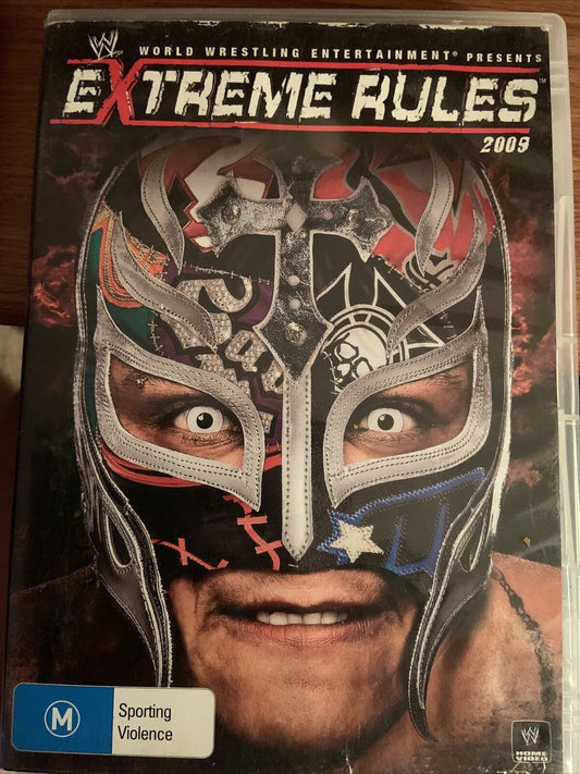 DVD WWE ECW Extreme Rules 2009 Wrestling Blood Sport Annual Match Tournament