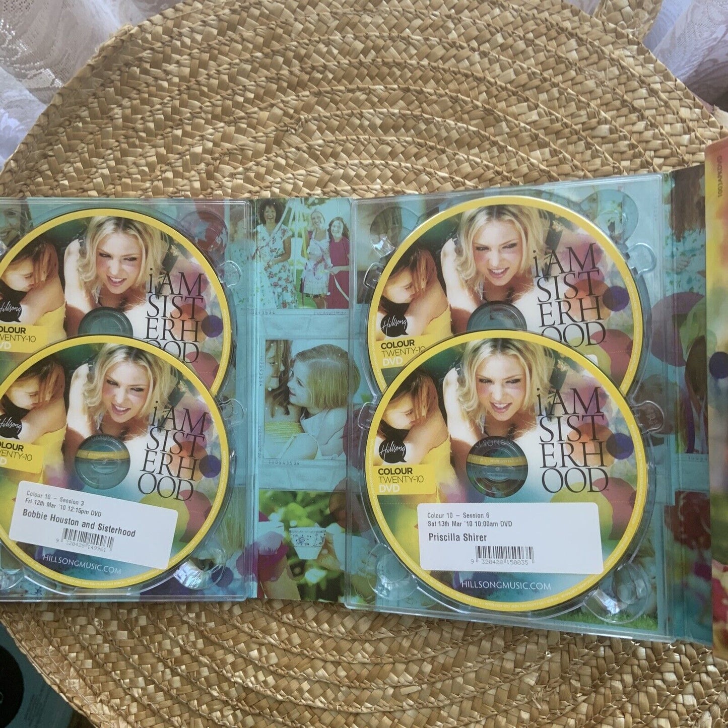 DVD HILLSONG I Am Sisterhood Conference 9 Disc Colour Your World Women Twenty-10