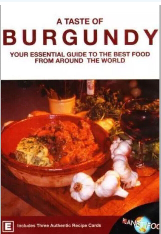 DVD A Taste Of Burgundy Movie Food Wine Travel
