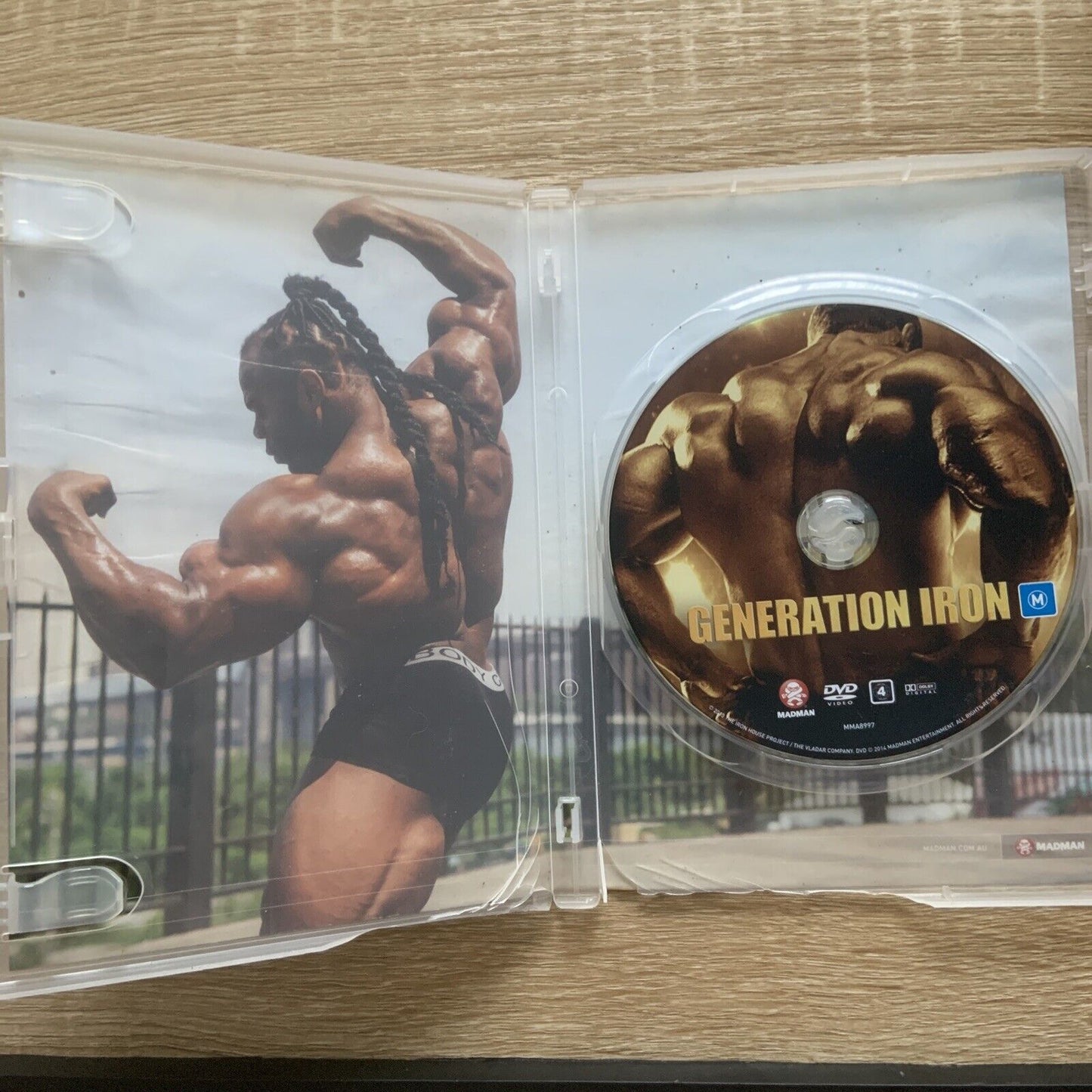 DVD Generation Iron * Narrated By Mickey Rourke Australia R4 Vlad Yudin