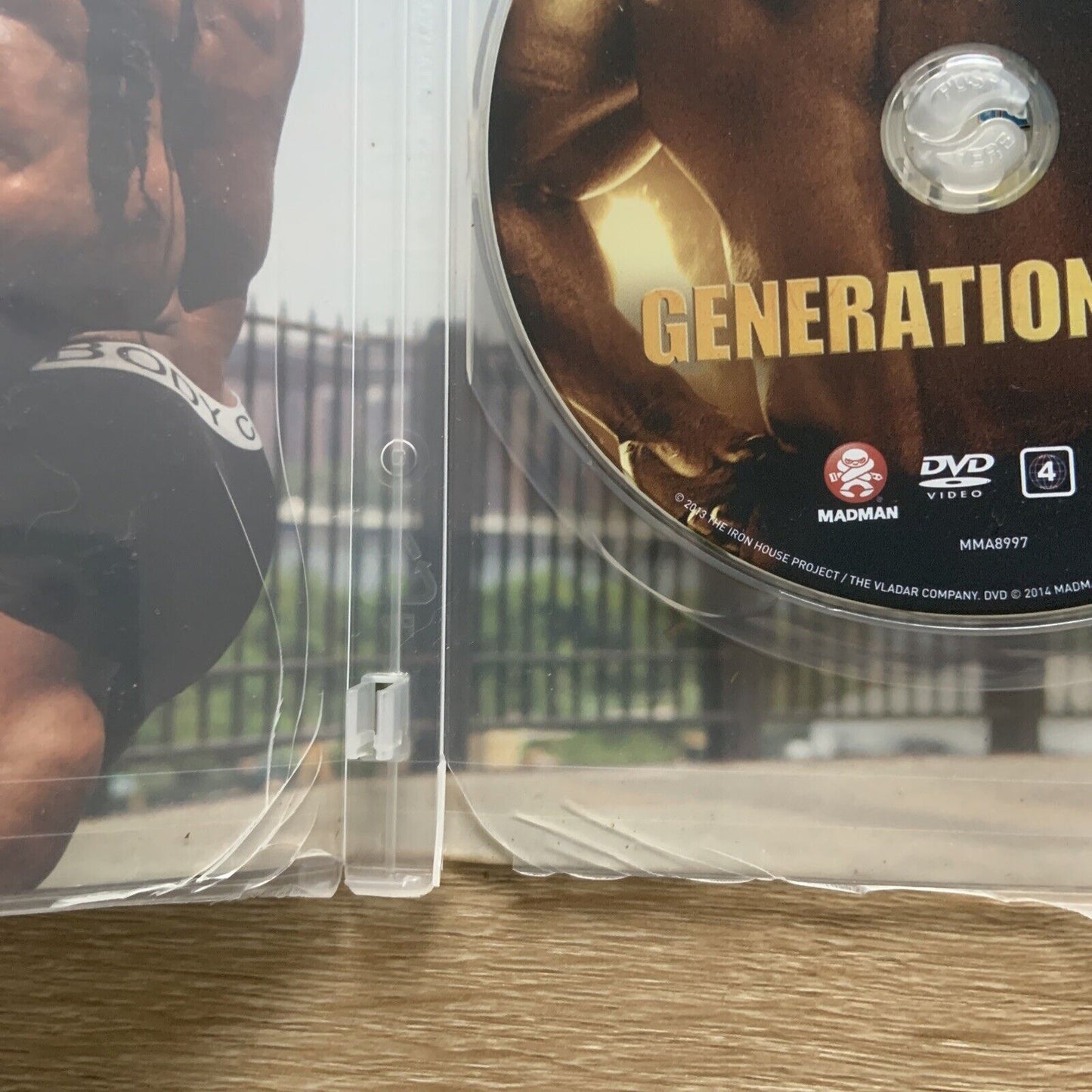 DVD Generation Iron * Narrated By Mickey Rourke Australia R4 Vlad Yudin