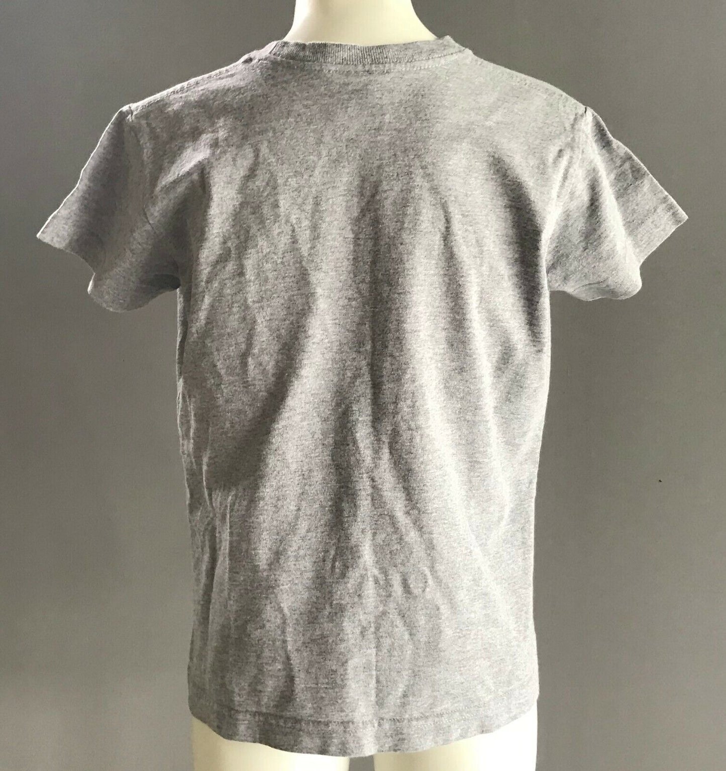 Girls PUMA Tee Athleisure Grey Short Sleeve T shirt Size S AU 8 Sports Gym