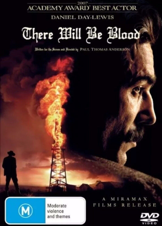 DVD THERE WILL BE BLOOD 2007 Daniel Day Lewis Action Movie Sealed NEW
