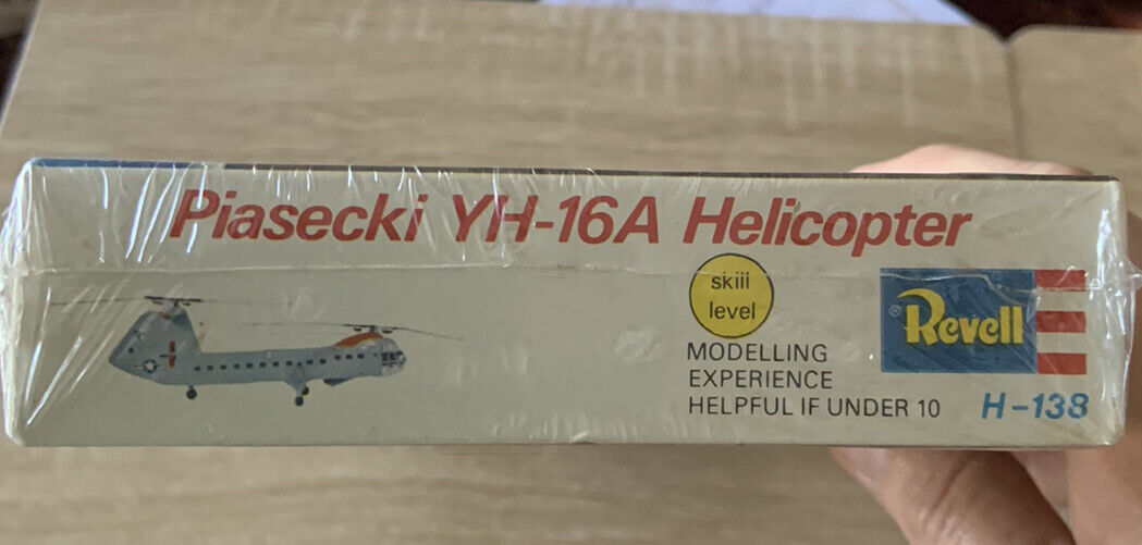 New Vintage REVELL Piasecki YH-16AHELICOPTER Model Kit 1:96 Scale H-138 Sealed
