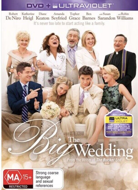 DVD THE BIG WEDDING Movie Pal 2013 Sealed RomCom Romantic Comedy NEW