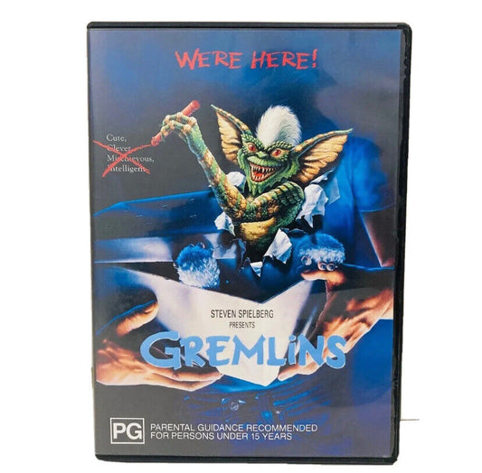 DVD GREMLINS Family Movie 1984  Spielberg Zach Galligan Phoebe Cates Sealed NEW