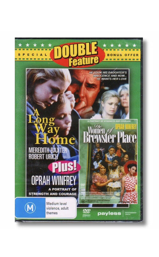 DVD Set A Long Way Home + The Women of Brewster Place Oprah Winfrey Sealed NEW