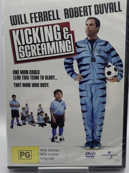 New DVD Kicking & Screaming Movie Will Ferrell Robert Duvall PAL 2006 Sealed