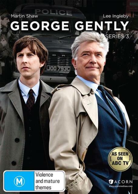 DVD GEORGE GENTLY Series 3 Season Three 2015 Martin Shaw ABC TV Sealed NEW