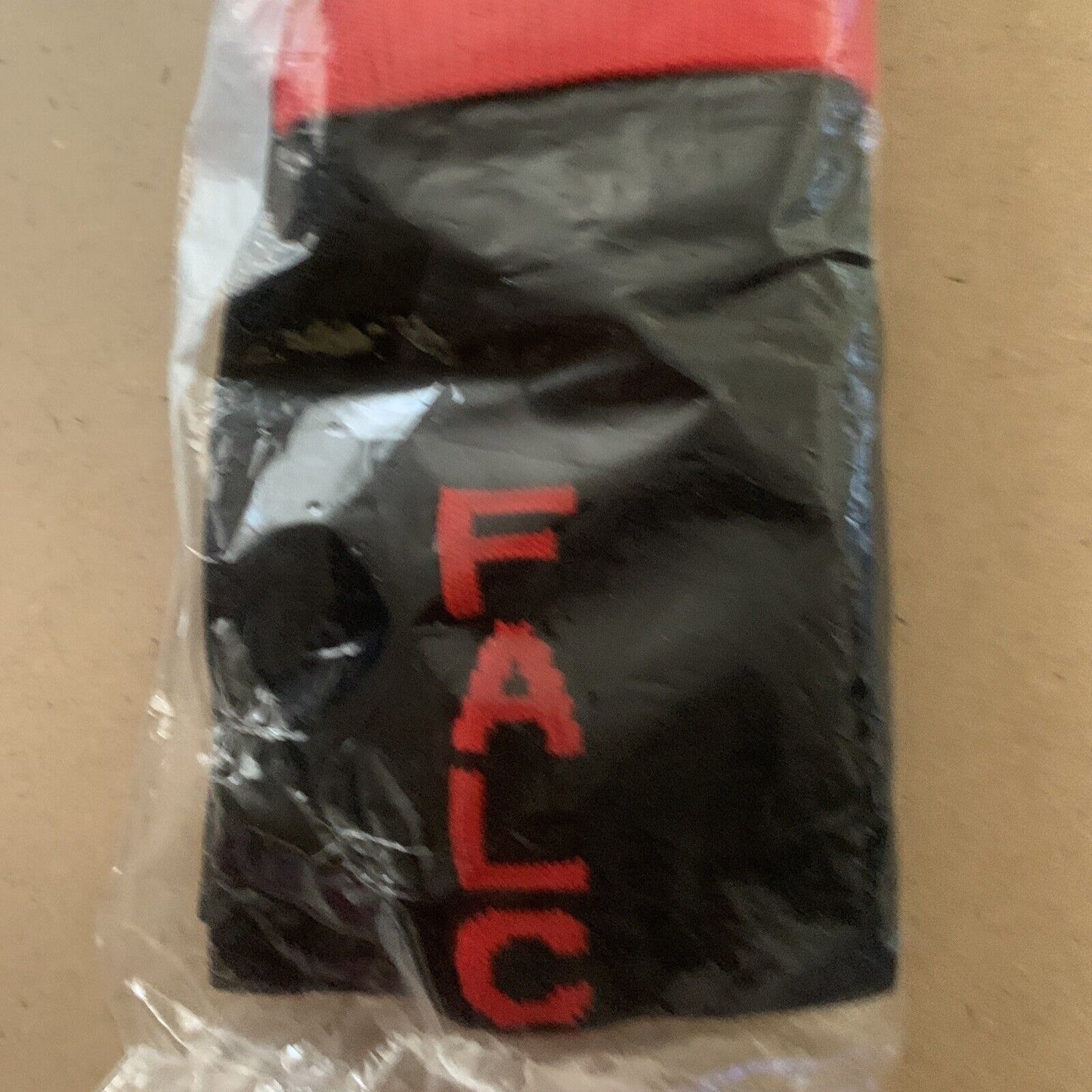 COVO Falcon Football Euro Pro Socks SPORTS XL 11 15 Sealed Red Black White NEW