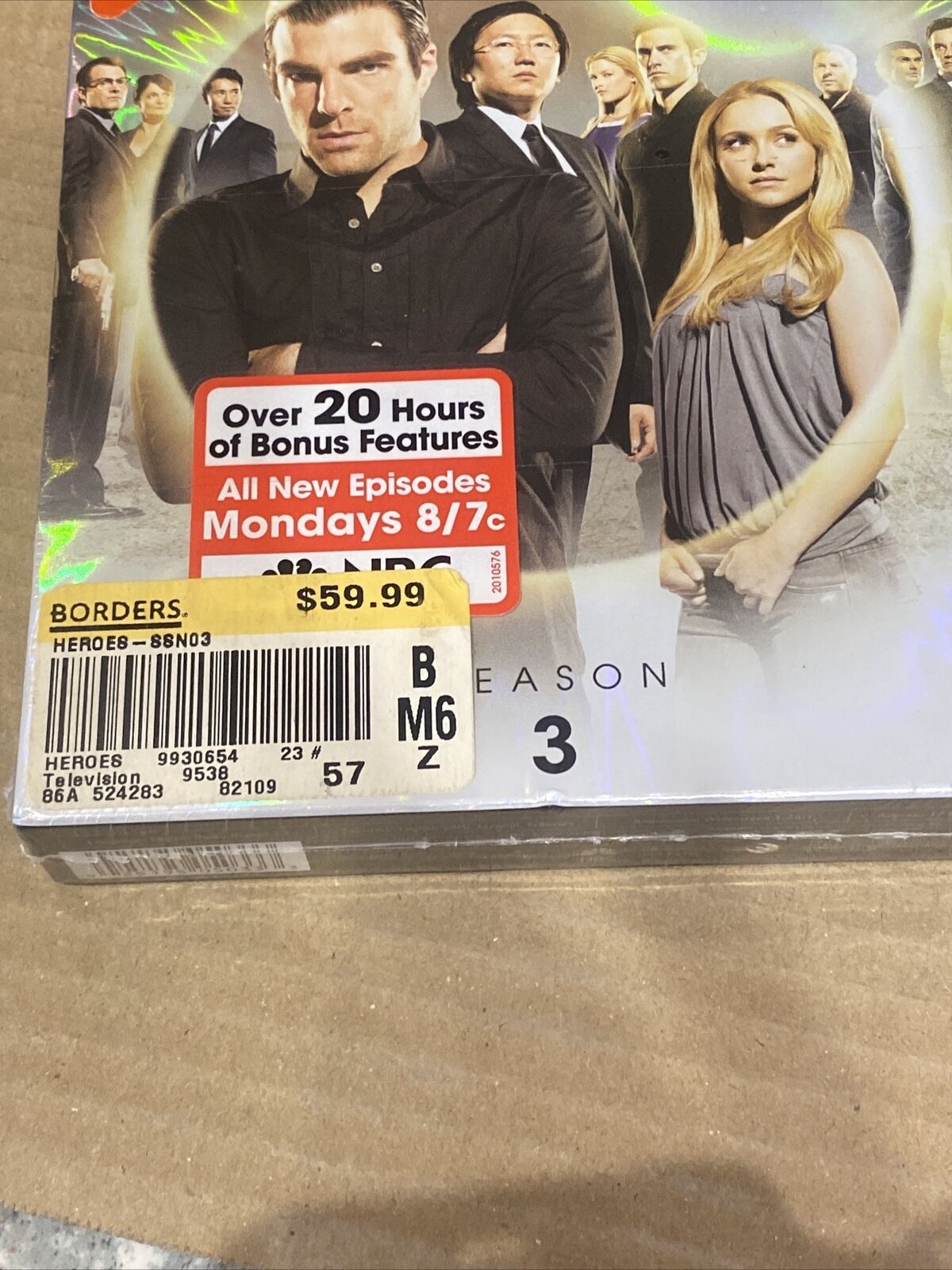 DVD HEROES Season 3 2006 TV Series Release 2009 6 Disc Boxset NBC R Sealed NEW