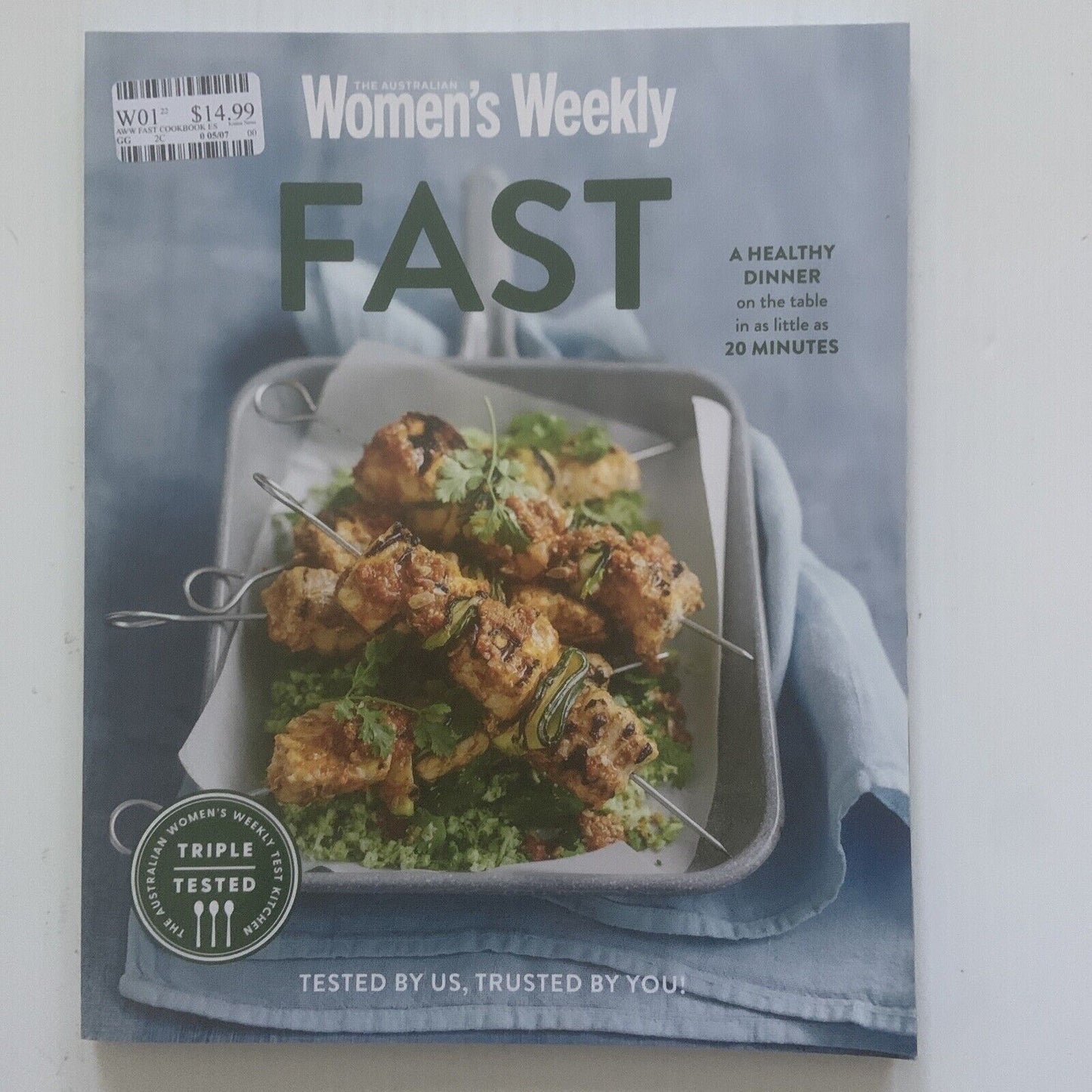 Cookbook FAST The Australian Women's Weekly AWW Healthy Dinner In 20 Mins NEW