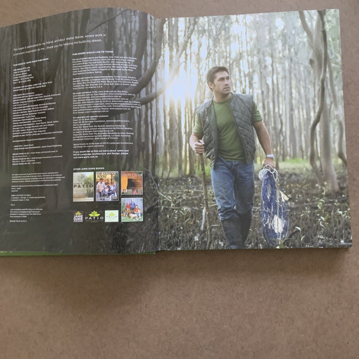 HC Book JAMIE DURIE The Ideas That Shape & Create My Design INSPIRED Garden