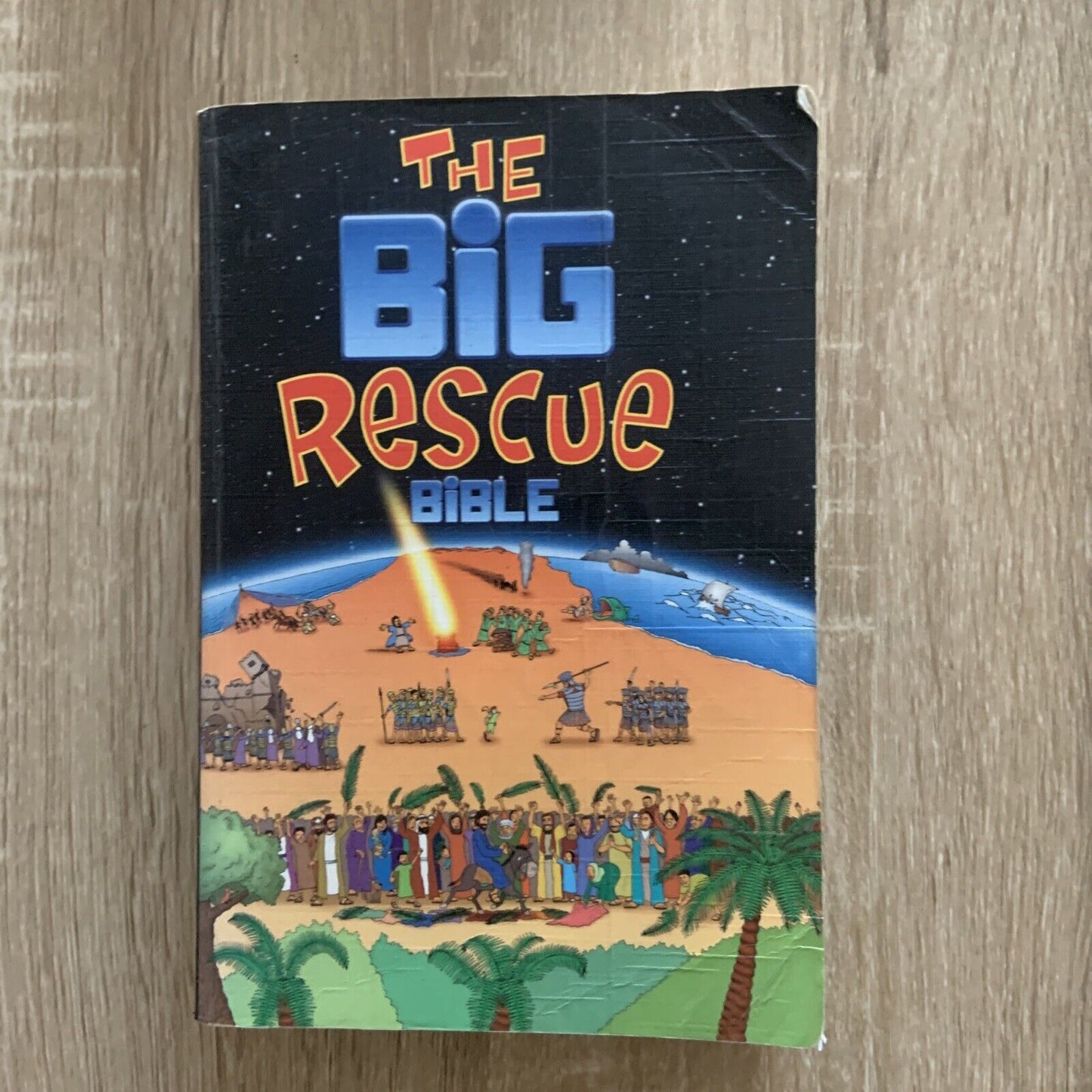 THE BIG RESCUE BIBLE Contemporary English Version Illustrated PB 1642 pages