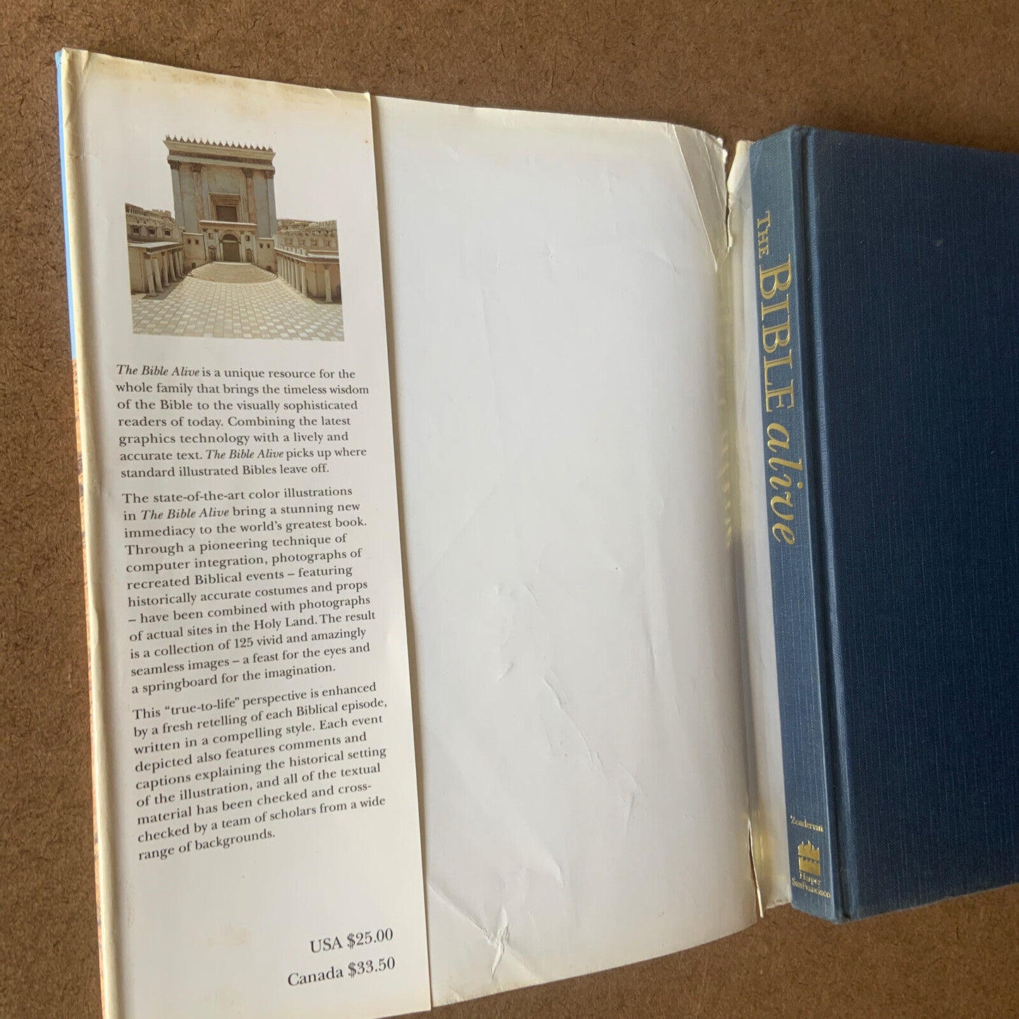 THE BIBLE ALIVE A Photographic Witness of the Great Events of the Bible Joh HCDJ