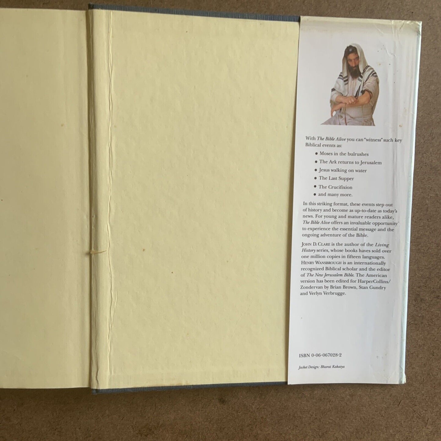 THE BIBLE ALIVE A Photographic Witness of the Great Events of the Bible Joh HCDJ