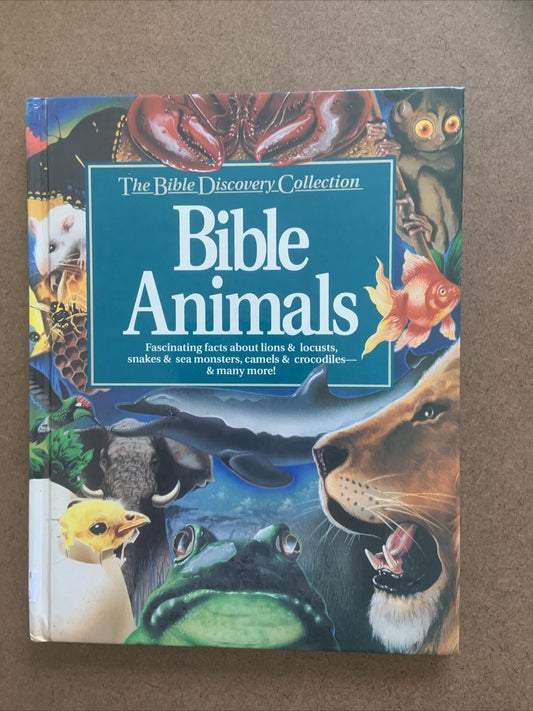 BIBLE ANIMALS The Bible Discovery Collection No 1 by Bruce B Barton HC Book
