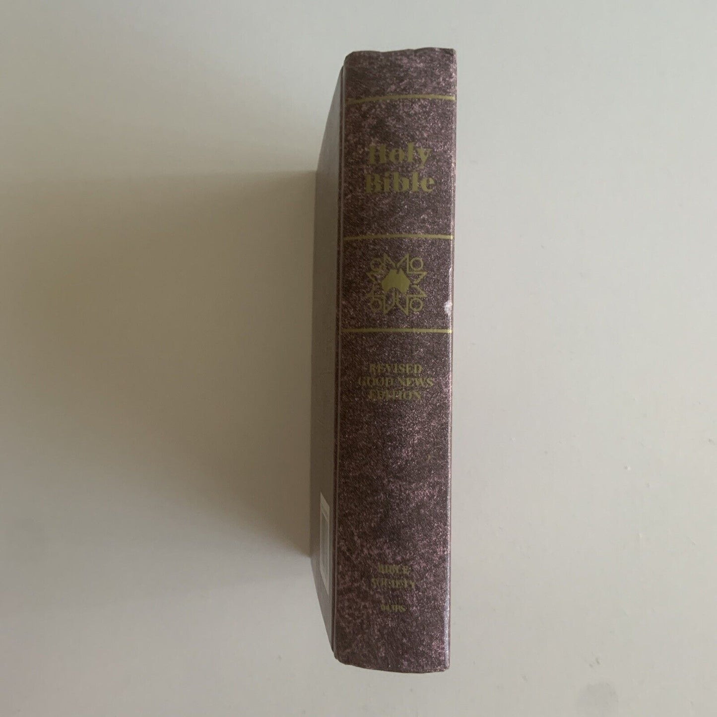 Rare Cover HOLY BIBLE GOOD NEWS BIBLE SOCIETY English Version  1994 Inscribed