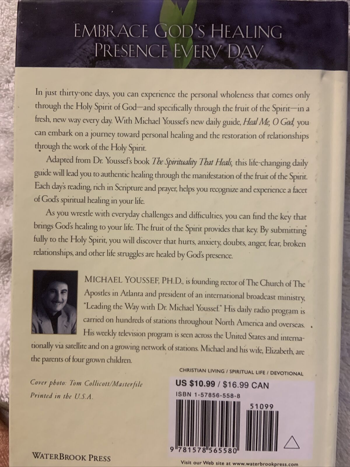 Heal Me O God Yielding to His Touch in Your Private Worship Michael Youssef HC