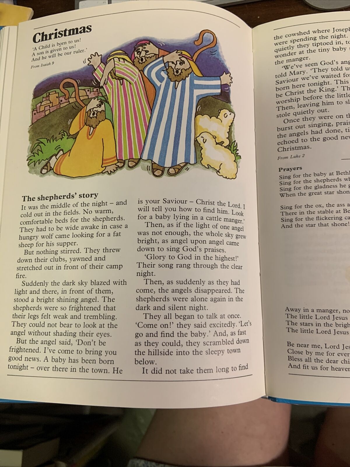 THE LION BOOK of BIBLE Stories Prayers Mary Batchelor Kids Picture Book 1980 HC
