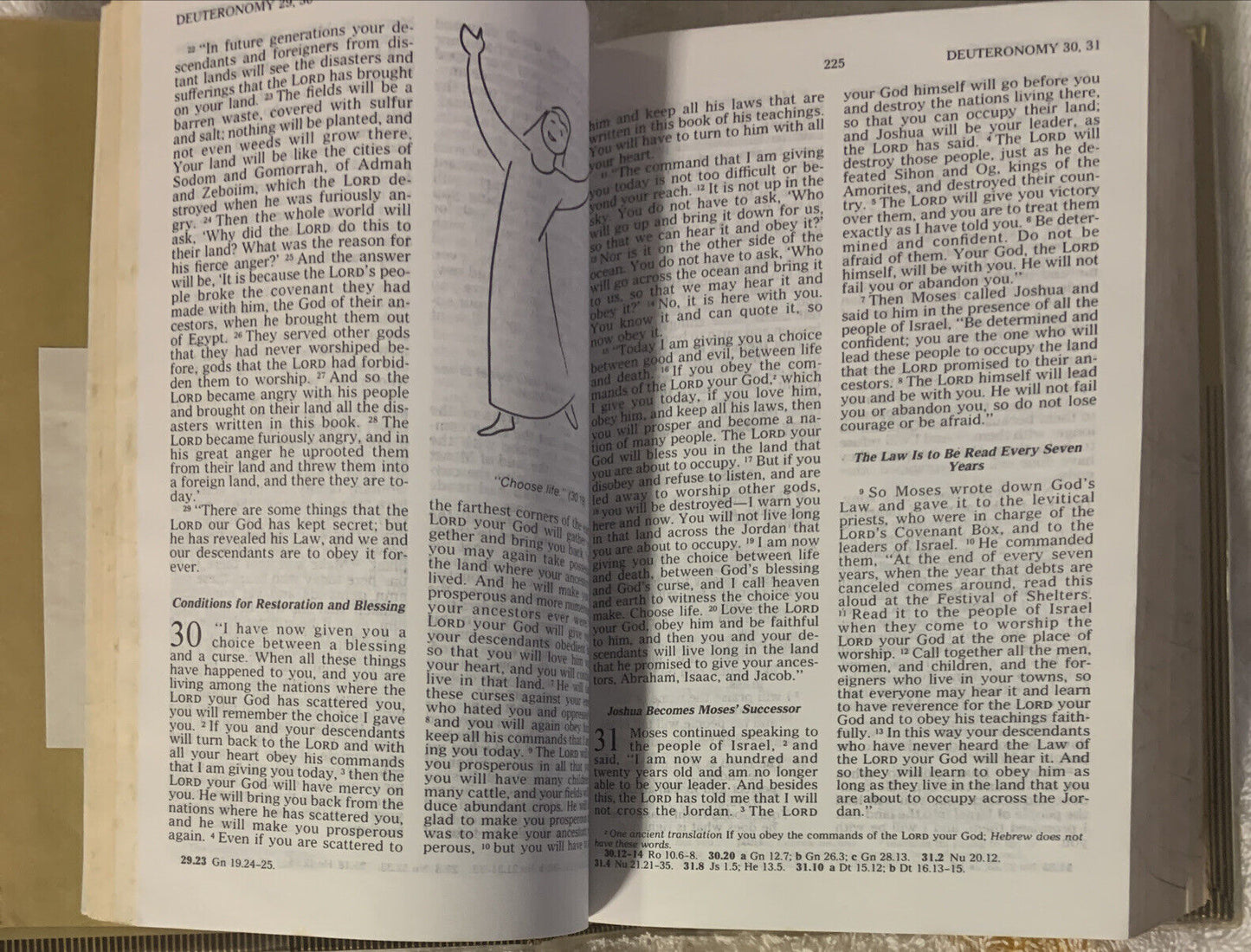Rare Cover GOOD NEWS BIBLE Todays English Version Ex Library 1976 GOLD EDITION