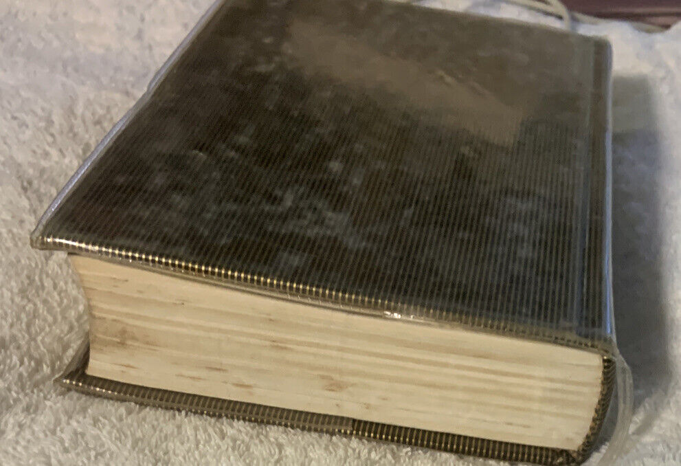 Rare Cover GOOD NEWS BIBLE Todays English Version Ex Library 1976 GOLD EDITION