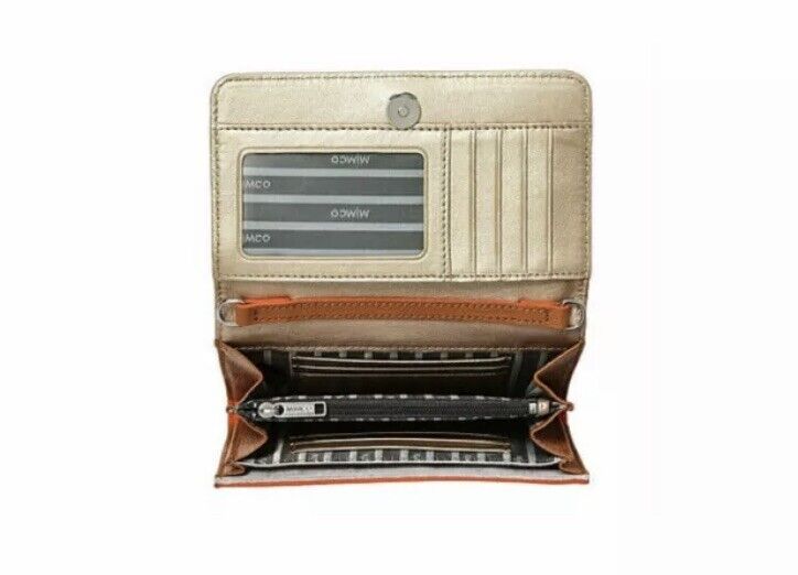 MIMCO Chain Wallet Aperol Clutch Cross Body Wallet Bag Purse Sealed RRP $229 NEW