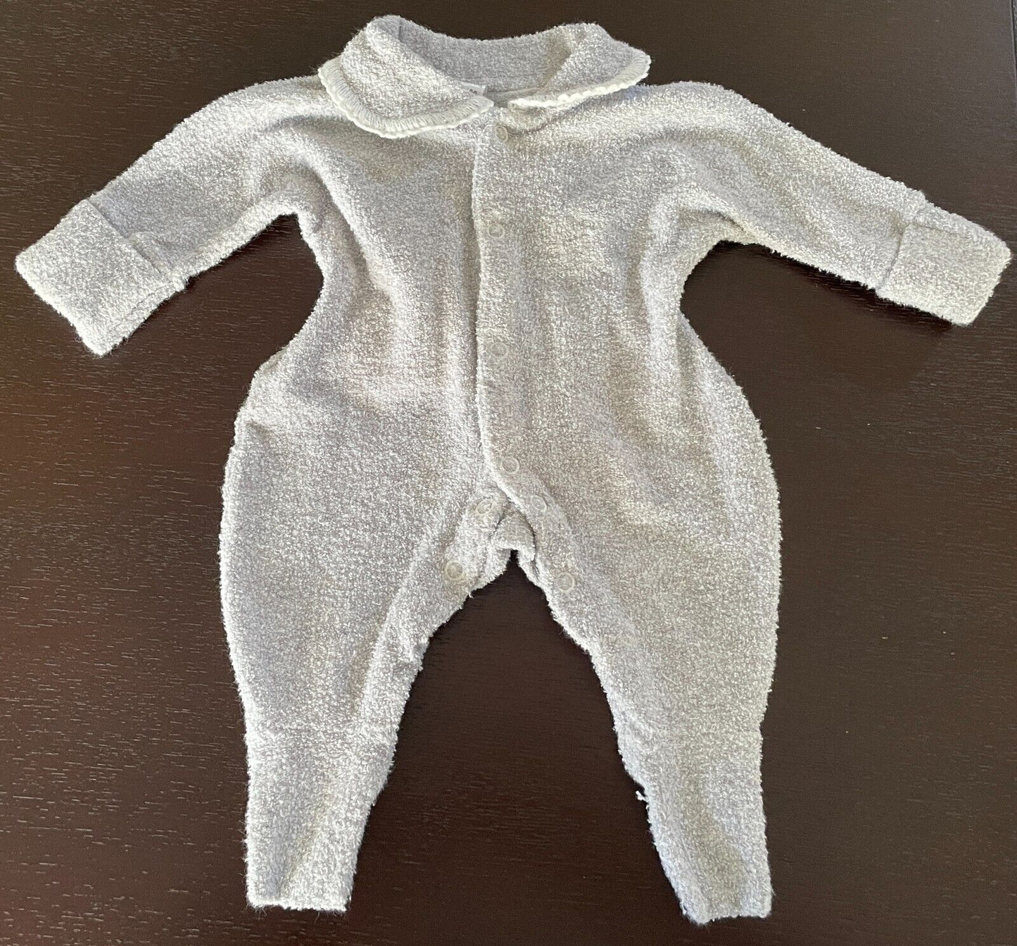 Grey BONDS & TINY LITTLE MONSTERS Rompers Black White Heart Print Size 0000