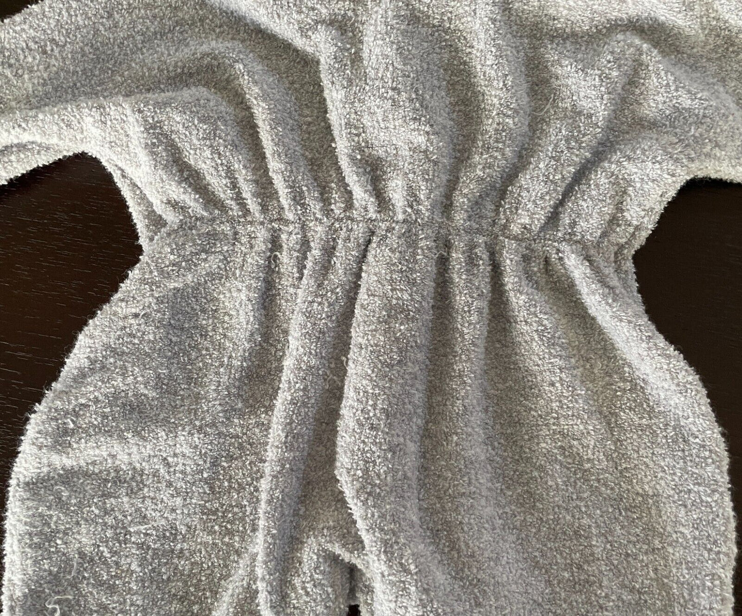 Grey BONDS & TINY LITTLE MONSTERS Rompers Black White Heart Print Size 0000