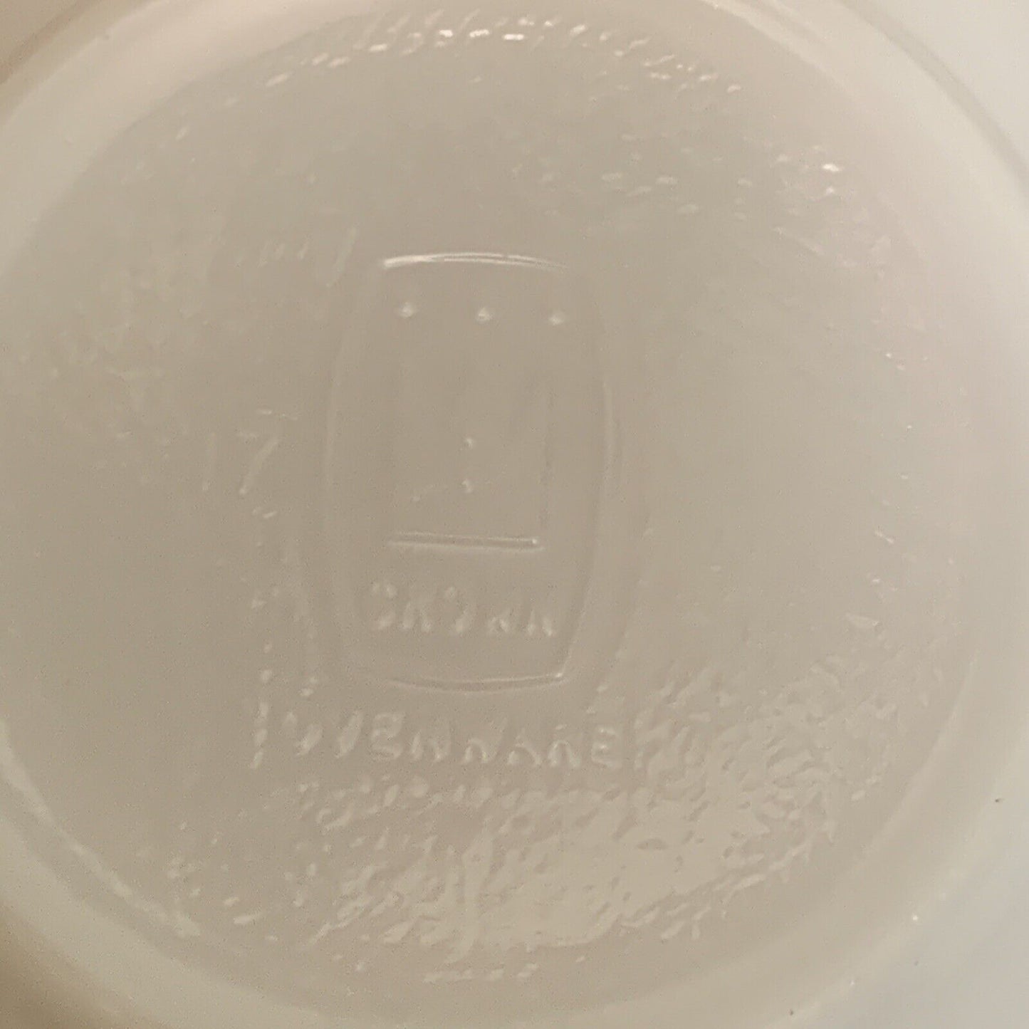 New CROWN CORNING 2x Bowls Ramekins Opal Milk Glass Orange Flower & Leaf Pattern