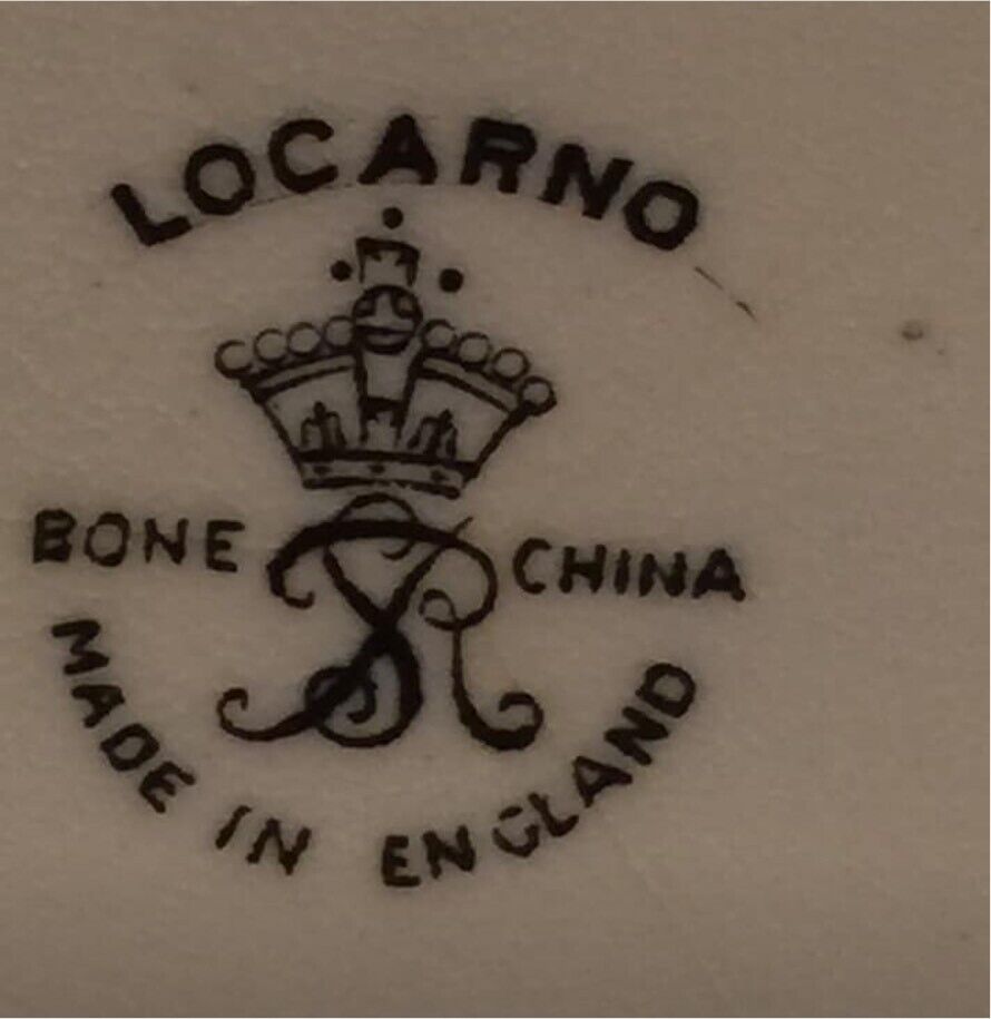 Vintage LOCARNO Fine Bone China Creamer Milk Gravy Jug Made in England Porcelain