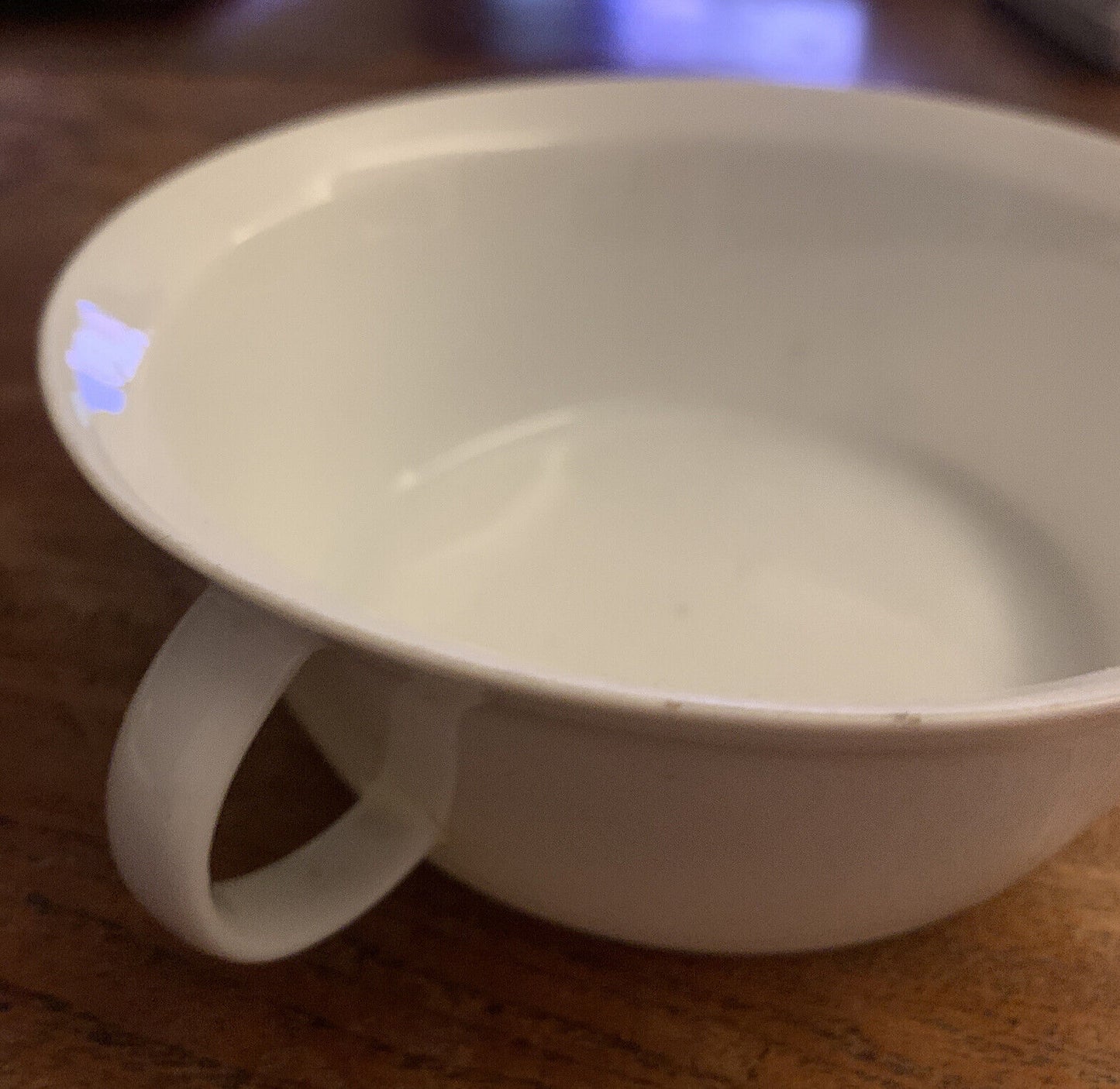 2X White ROSENTHAL Germany Chowder Creamy Soup Bisque Bowl double handles Dish