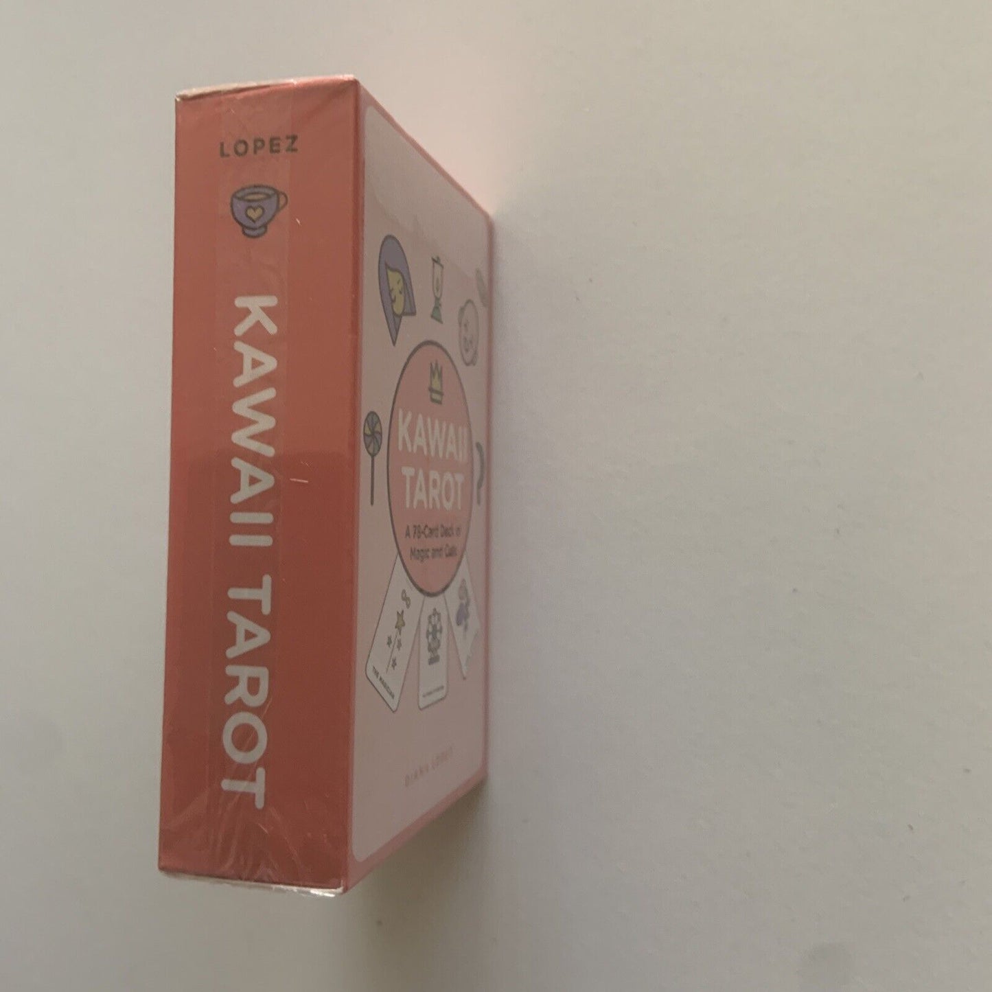 New TAROT Cards KAWAII 78 Deck Sealed Box Scan QR to Download Guide