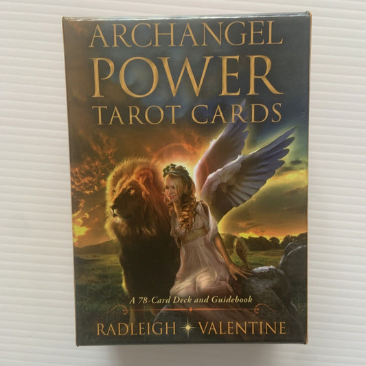 TAROT Cards Archangel Power 78 Card Deck & Guidebook Hay House Radleigh Valentin