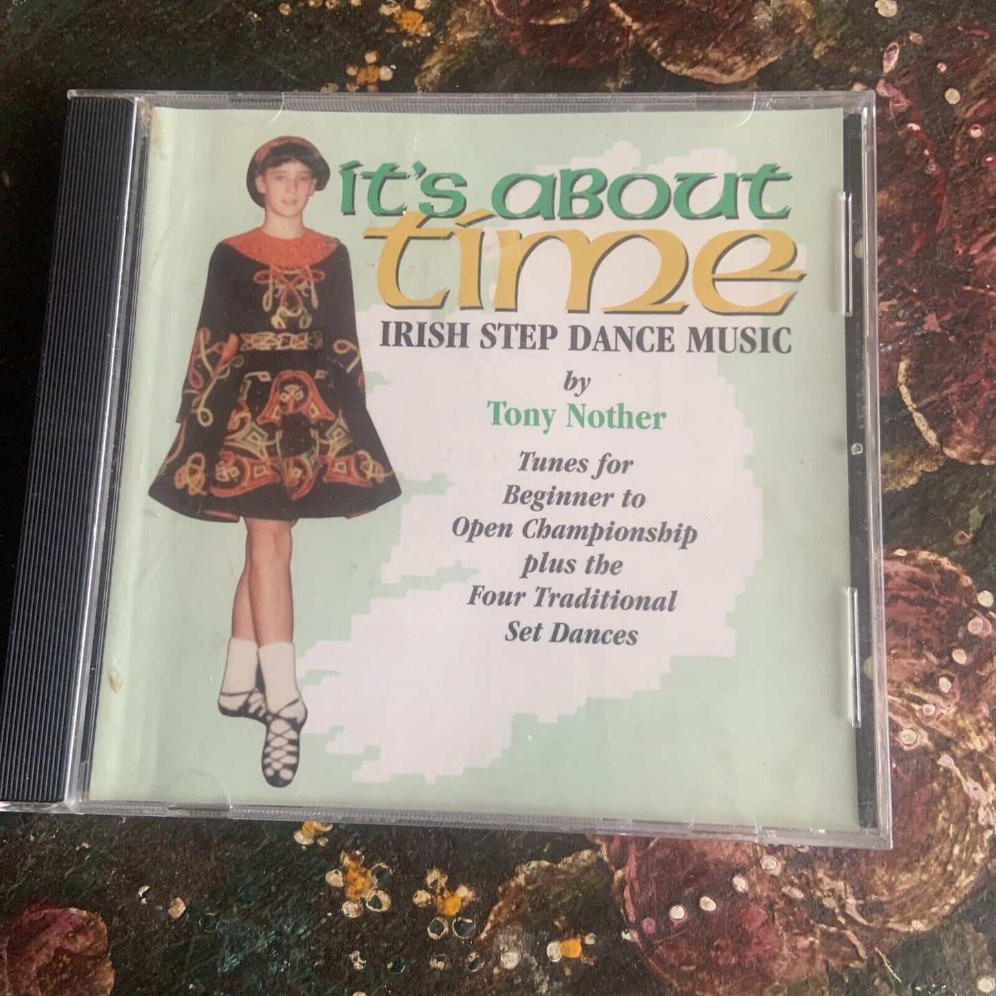 CD It's About Time IRISH STEP DANCING Tony Nother Eyre Folk Music Album Rare
