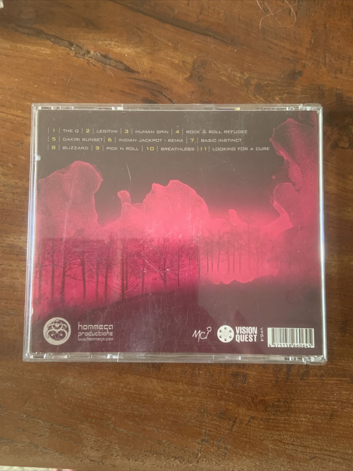 CD Looking for a Cure by INTELBEAM Music Album Apr 2007 Hommega 11 Tracks