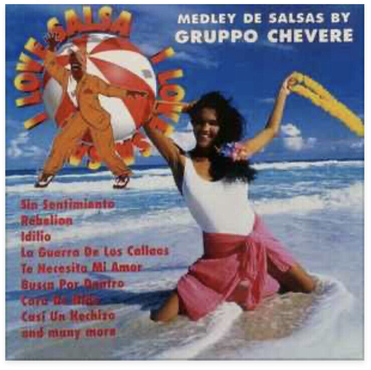 CD I LOVE SALSA Medley De Salsas By GRUPPO CHEVERE  Latin Audio Music Album 1996
