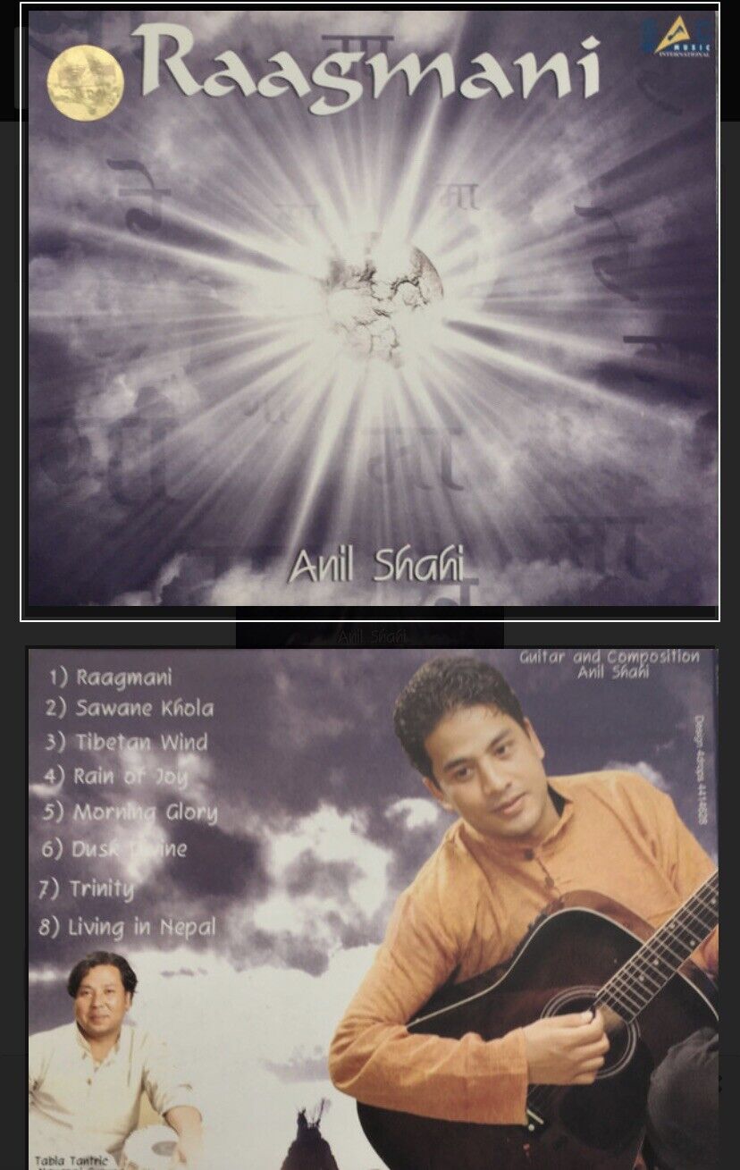 CD ANIL SHAHI RAAGMANI 2004 Nepal Folk World & Country Music Album Rare